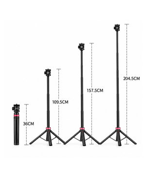 Ulanzi MT-79 – alturas del trípode, de 39 cm a 2 m