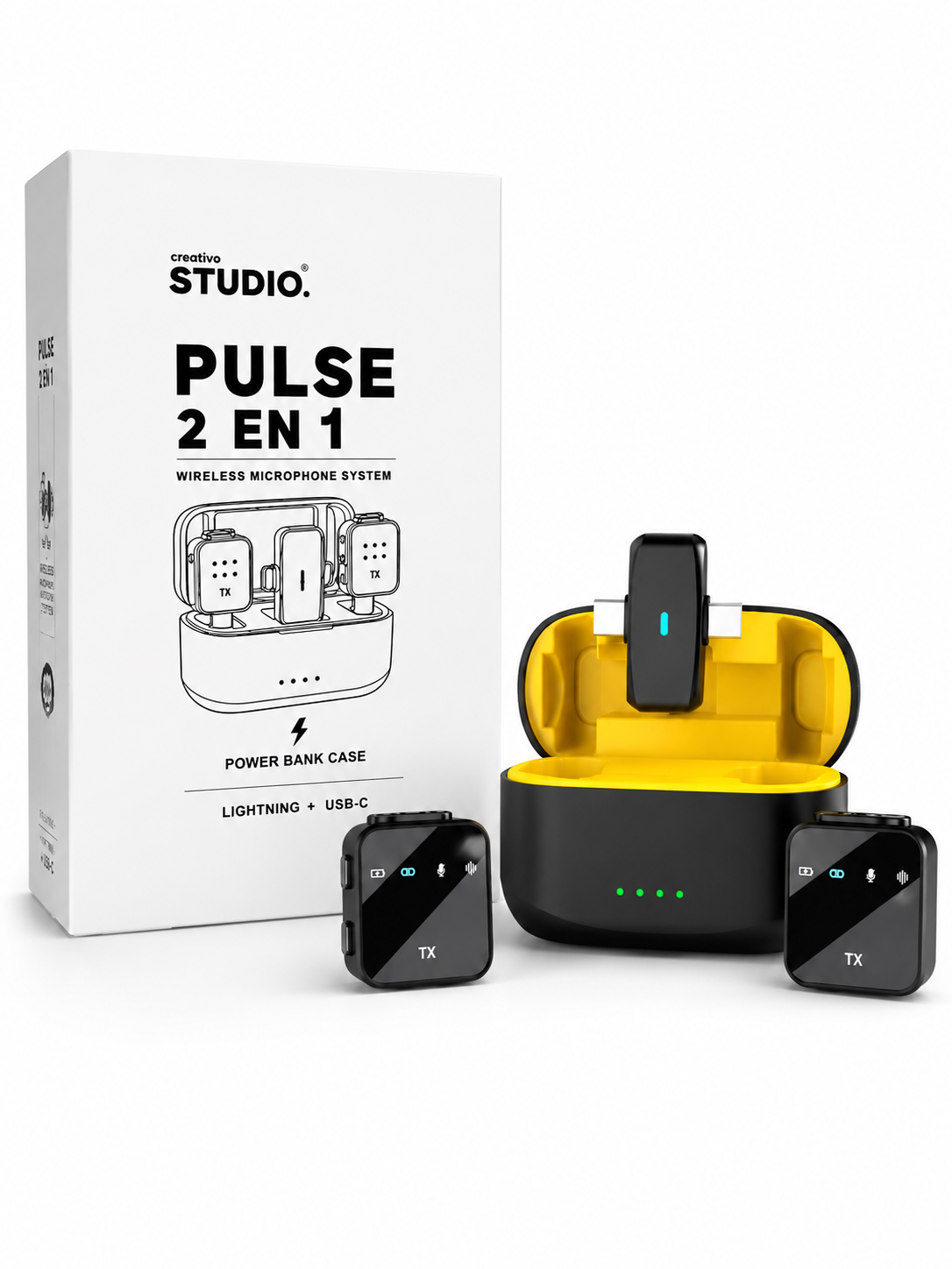 Pulse 2 EN 1 – (TIPO C + LIGHTNING)